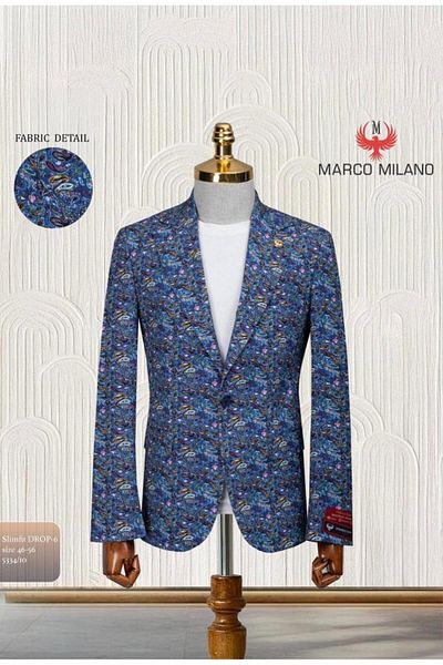 marco mılano Men's jacket, Slim fit, Marco Milano,