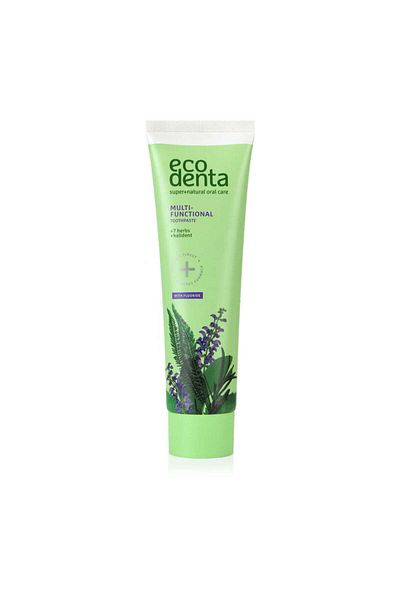 Ecodenta Pastă de dinți multifuncțională cu 7 extracte de plante și Kalident, Ecodenta, 100ml