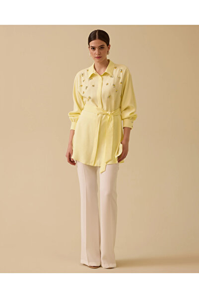 SCL Taşlı Kuşak Detaylı Tunik