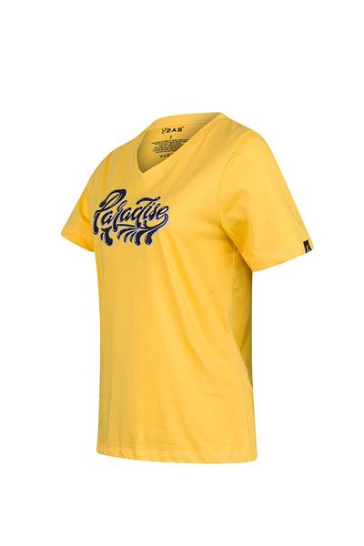 2AS Alone Printed V-Neck Women's T-Shirt 406