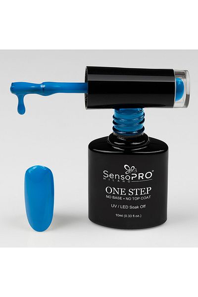 SensoPRO Milano Semi-permanent nail polish SensoPRO Milano One Step 10ml, Blue Ink #057