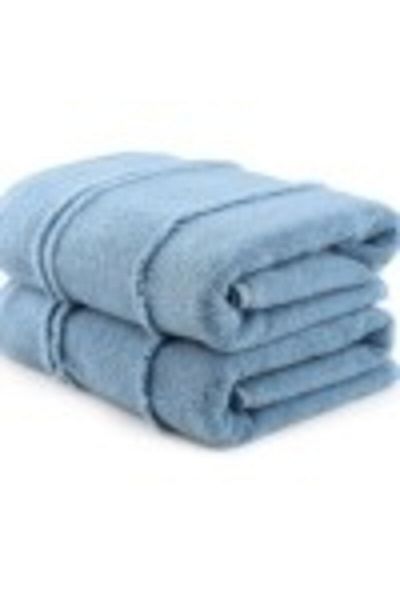 Hobby home collection Set of 2 towels 75x150 cm 100% microcotton, Hobby Home, Arden Bleu