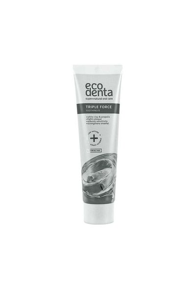 Ecodenta Pastă de dinți cu efect triplu pentru dinți sensibili, Extra, Ecodenta, 100ml