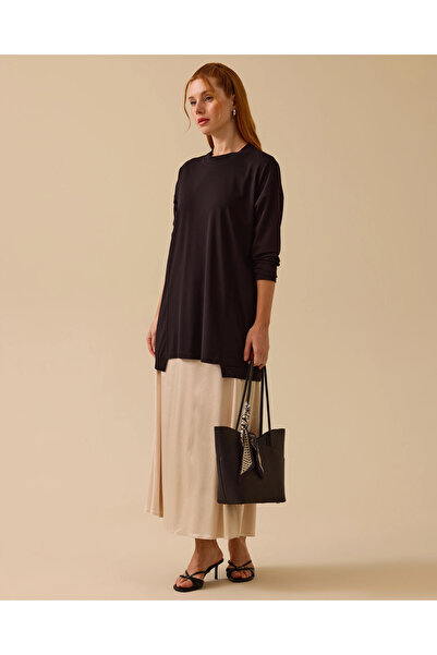 SCL Yuvarlak Yaka Basic Tunik