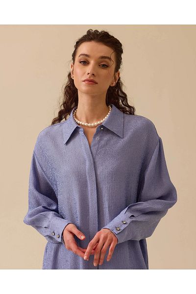 SCL Textured Buttoned Long Tunic