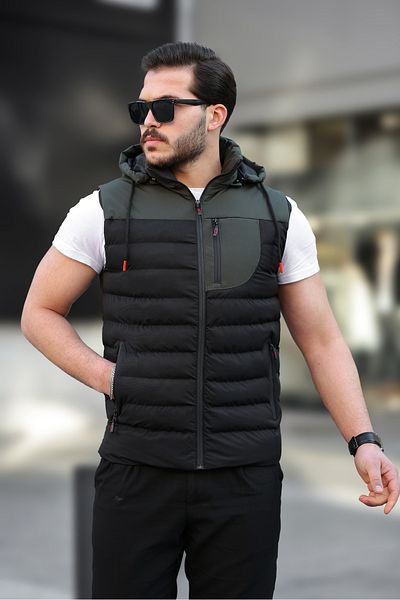 KOCCI NEW SEASON WATER AND WIND PROOF REMOVABLE HOODED VEST