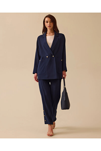 SCL Double Button Pocket Jacket with Metal Accessories