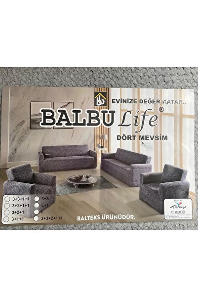 BALTEKS 3+3+1+1 JAKARLI KOLTUK ÖRTÜSÜ