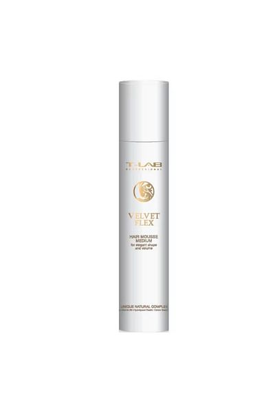 T Lab Vlevet Flex T-LAB Spumă de păr cu fixare medie profesională, 300 ml