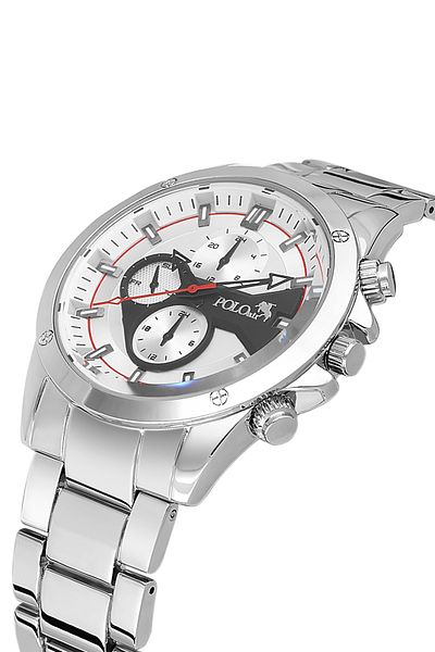 Polo Air Men's Wristwatch Silver Color Pl-0993E3X