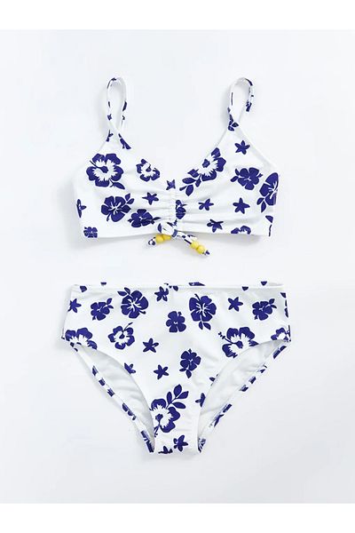 LC Waikiki Lcw kids white quick dry girl bikini