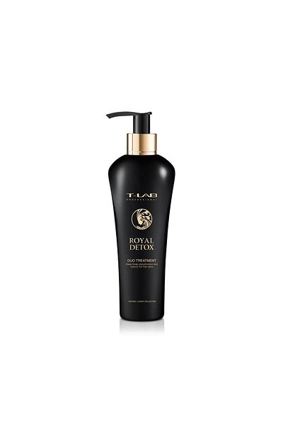 T Lab Tratament T-LAB Professional Royal Detox DUO, detoxifiere intensivă a scalpului, 300 ml