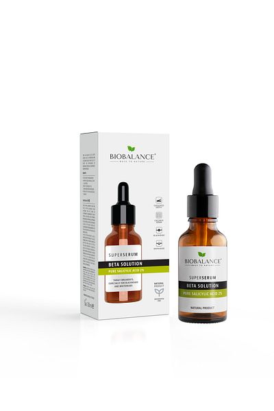 probio balance Soluție Super Serum BETA cu acid salicilic și anti-acnee, Bio Balance, 30 ml