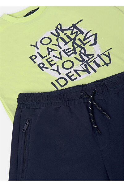 MAYORAL Boys' T-Shirt Shorts Set - Yellow