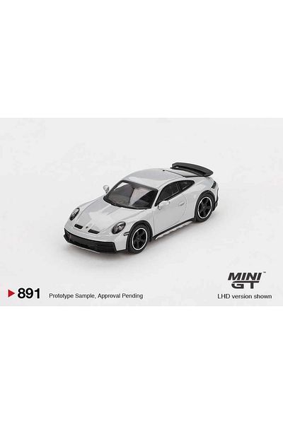 mini gt 1/64 Porsche 911 Dakar Ice Gray Metallic