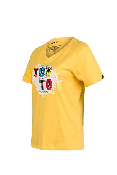 2AS Alone Printed V-Neck Women's T-Shirt 403