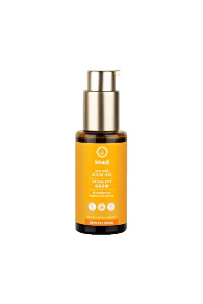 Khadi Natural Ulei Indian crestere par si anticadere, 50ml - Khadi