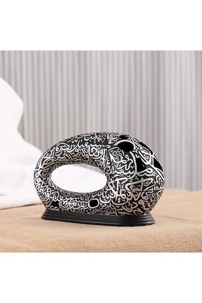 Generic مبخرة بخور العود - تصميم متحف المستقبل، ديكور أنيق للمنزل والمكتب