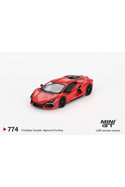 mini gt 1/64 Lamborghini Revuelto Orange Dac Lucido