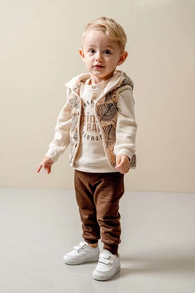 JNF kids Baby Boy & Children's Vest Tracksuit Set