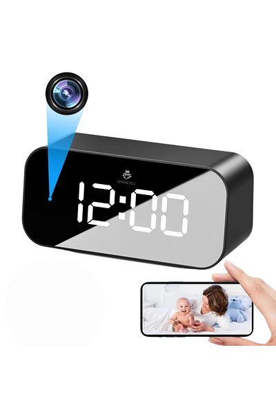 Spionescu Spy watch with hidden camera, TC100, WIFI, 166° angle, night vision, motion detection, 1200 mAh