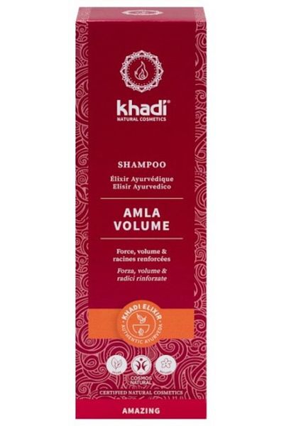 Khadi Natural Amla Shampoo for Volume and Shine, Khadi, 200 ml