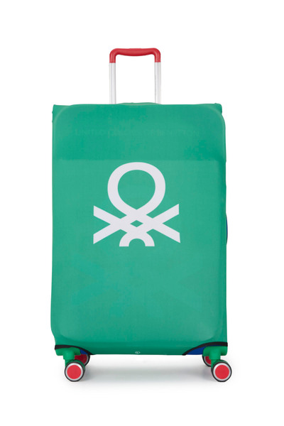 United Colors of Benetton Orta Boy Koruyucu Valiz Kılıfı Likralı Yeşil