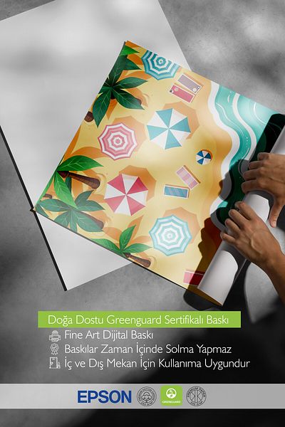 Postifull Pictură cu cadru alb, coastă, ilustrație, maximalist, poster de culoare albastră, selecție de vară 2025, NR:10975