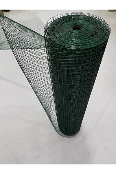 DORESTONE Pvc Kaplı Puntalı Tel 1,50x25 M Kümes Teli Kafes Teli Çit Teli Bahç...