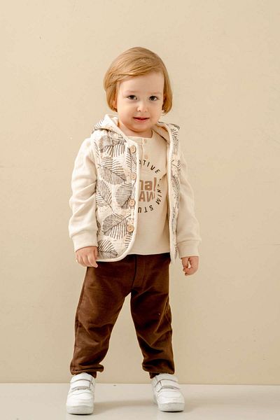 JNF kids Baby Boy & Children's Vest Tracksuit Set