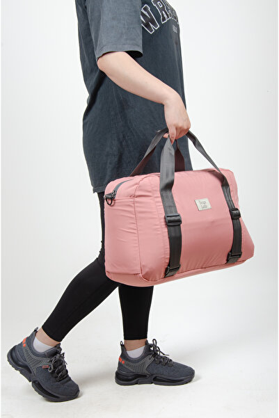 KAFF Powder Shoulder Strap Waterproof Fabric Large Volume Functional Women's Hand and Shoulder Bag -1009