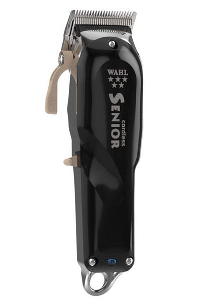 Wahl Senior Black – Professional Cordless Hair Clipper for Precision Fades and Superior Performance