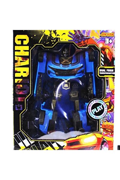 KIZILKAYA Kızılkaya Transformers Dönüşen Oyuncak Araba SP5308 A688-1 MAVİ GKO