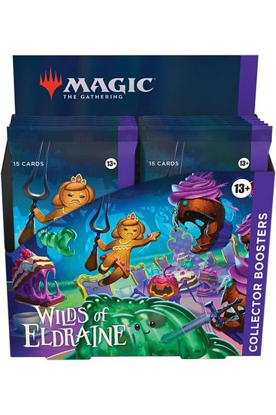 Magic The Gathering :صندوق تعزيز جامع Wilds of Eldraine - ١٢ عبوة (١٨٠ بطاقة)