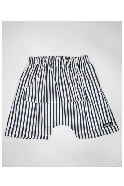 GallanD Children's Shorts Summer Cotton Elastic Waist Kangaroo Pocket Design Product Woven Fabric Girls Boys Shorts