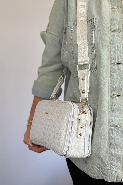 Just Polo JP Original Just Polo Women's Cross Shoulder Bag with 5 Compartments Suitable for Daily Use 25*17 cm