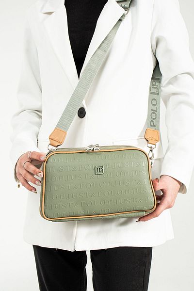 Just Polo JP Geantă de umăr pentru femei Just Polo originală, cu 5 compartimente, potrivită pentru utilizare zilnică 25*17 cm
