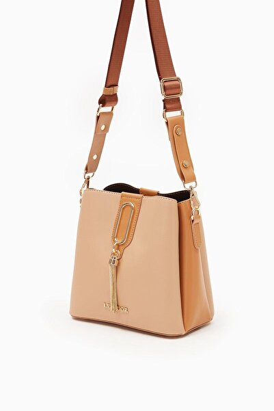 Levidor Mink Camel Women's Shoulder Bag