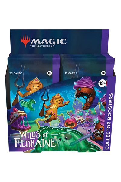 Magic The Gathering :صندوق تعزيز جامع Wilds of Eldraine - ١٢ عبوة (١٨٠ بطاقة)
