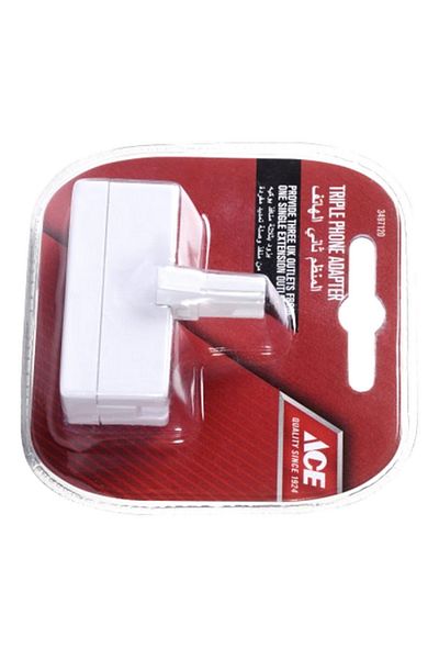 ACE 3-Way Telephone Adapter