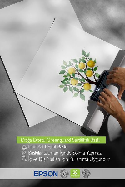 Postifull Wooden Framed Poster Painting, Lemon Tree, Illustration, Yellow Color Poster, 2025 Summer Selection, No:1094