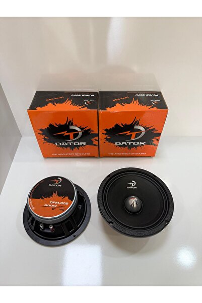 DATOR DPM 80 20CM MİDRANGE KURŞUN GÖBEK