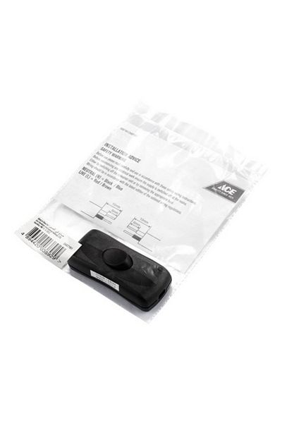 ACE 2-Amp Inline Bed Switch Black