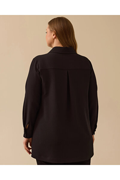 Gala-Xi Plus Size Bead Detailed Tunic