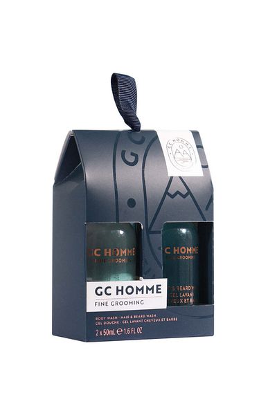 The Luxury Bathing Company Mini Duo Gift Set, GC Homme Fine Grooming, The Luxury Bathing Company, 2 items