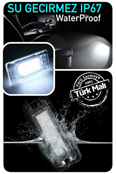 Led Edition Bmw 3 Serisi E90 E91 E92 E93 F30 F80 Led Araç Içi Ayak Altı Bölme...