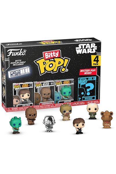 Funko Bitty POP: Star Wars- Han Solo 4PK