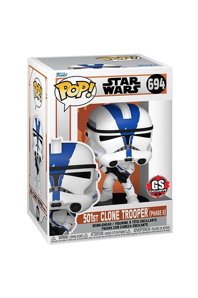 Funko POP Star Wars: MND S9- 501st Clone Trooper