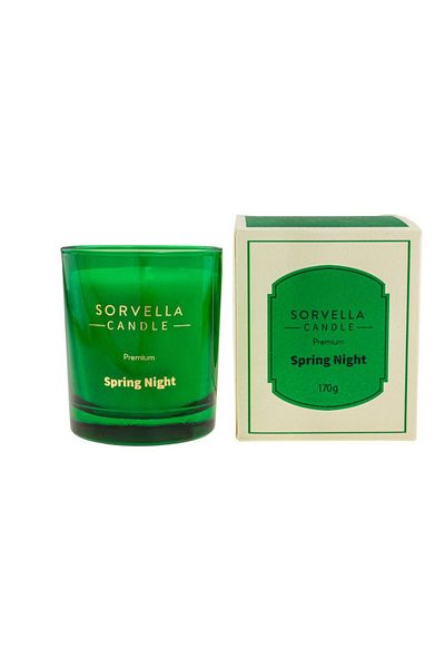 Sorvella Premium scented candle SORVELLA SPRING NIGHT, 170 gr