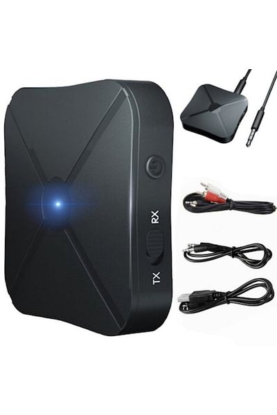 OEM Adapter, Bluetooth Receiver, Transmitter, BT 4.2, 3.5mm Jack, TX/RX, Operating Range up to 10m, Blac